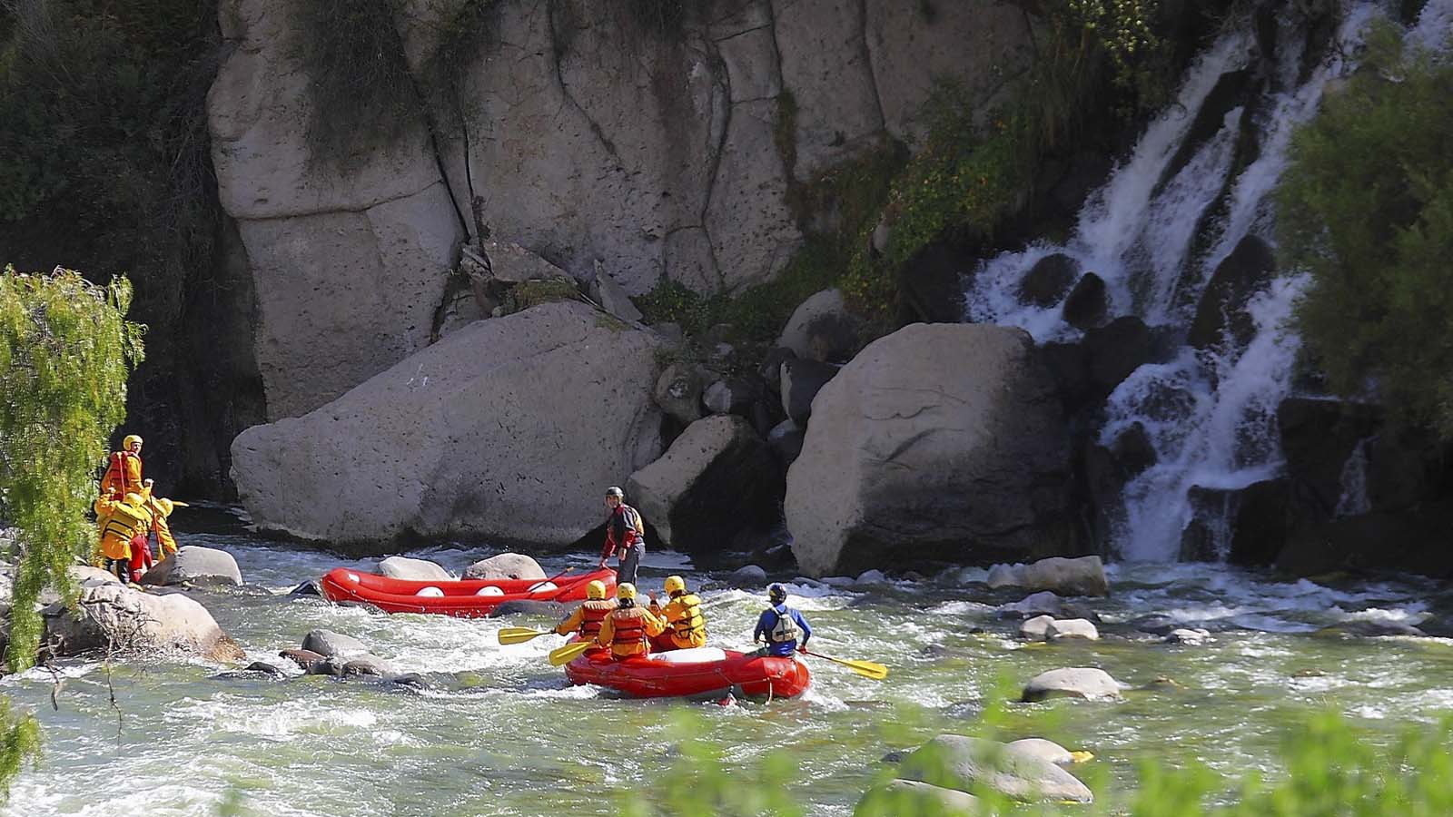 Portada de Rafting no río Chili 
