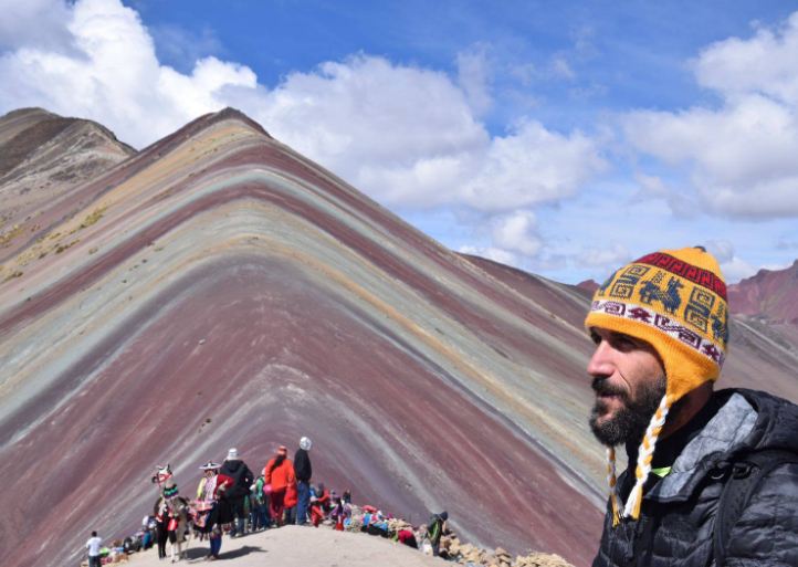 montaña de colores