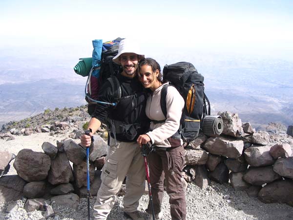 Escalada ao Vulcao El Misti rota sul