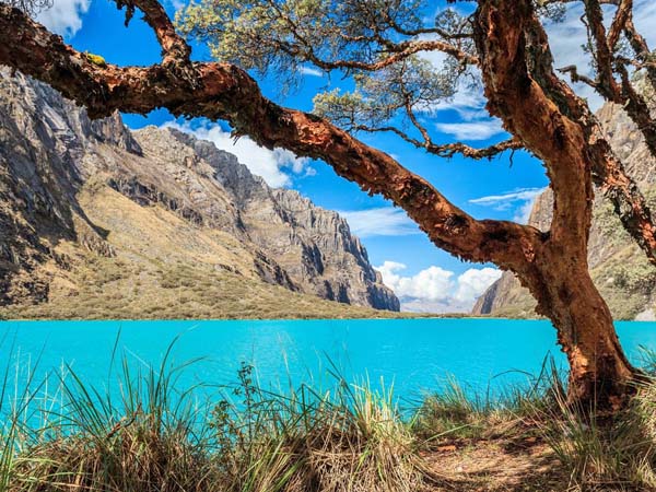 Portada de Visitando las lagunas de Llanganuco