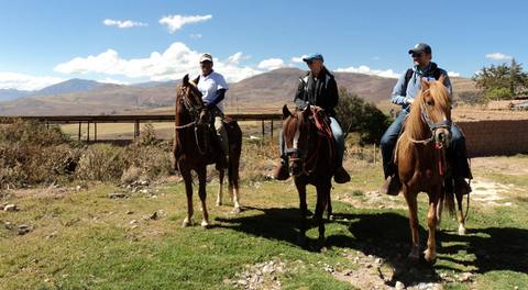 Photo 4 of Horseback riding through Maras and Moray