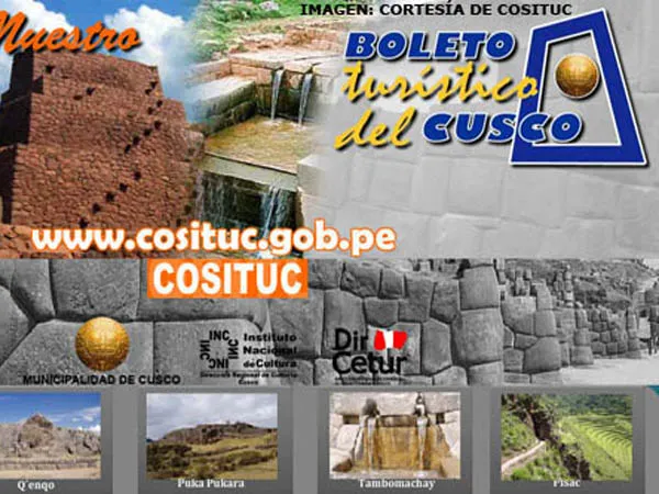 Boleto Turístico Cusco